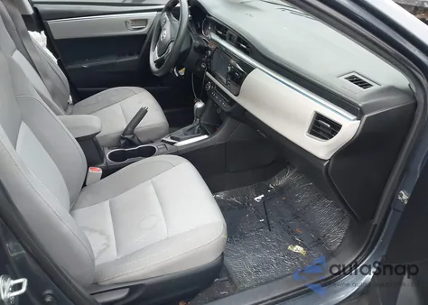 2015 Toyota Corolla Le z USA, uszkodzony, nr VIN 2T1BURHE2FC464133